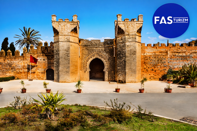 Rabat’ta bulunan Chellah Nekropolü, Roma ve İslam dönemlerinden izler taşıyan tarihi surları ve anıtsal kapısıyla Fas’ın en önemli arkeolojik alanlarından biridir.