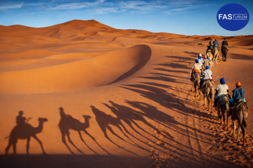 Fas Sahra &Ccedil;&ouml;l&uuml; Deve Turu &ndash; Fasturizm