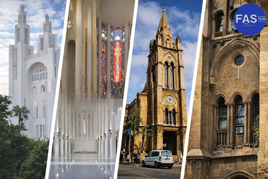 Kazablanka kiliseleri ve mimarisi, Casablanca&rsquo;da bulunan tarihi kiliseler &ndash; fas turu ve fas turları kapsamında ziyaret edilen &ouml;nemli yapılar